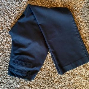 Navy blue slacks